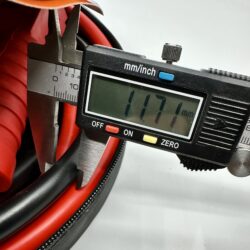 Cabluri transfer curent auto profesionale, 2500A, 4 m, husa fermoar, RUNKIT