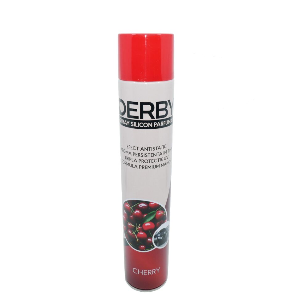 Spray pentru bord cu silicon parfumat Cireșe 750 ml DERBY